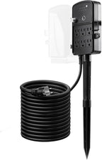 VEVOR Outdoor Power Stake Timer, 25FT Extension Cord, Remote Control Outdoor - Image 9