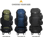 Teton 75L Explorer Internal Frame Backpack - Image 6