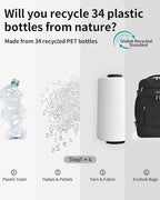 ECOHUB Travel Backpack for Men, Laptop Carry on Backpack - Image 3