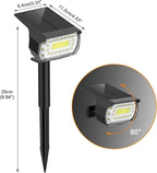 LANSOW Solar Spot Lights Outdoor, 2-in-1 Solar Landscape Spotlights, 3 Modes - Image 7