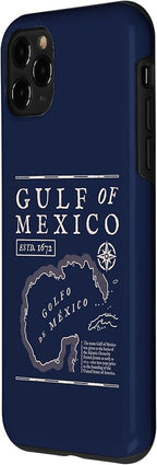 Gulf of Mexico 1672 Historic Map Case - Image 2