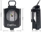 COSTIN Multifunctional Compass, Metal Military Waterproof High Accuracy Compass - Image 2