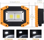 OTYTY LED Work Light Rechargeable, 30W 1500LM Battery Powered Portable Flood - Image 9