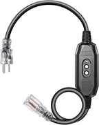 DEWENWILS 3Ft Automatic GFCI Extension Cord Outdoor, 12/3 SJTW Heavy Duty by DEWENWILS