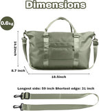 Weekender Duffel Bags for Women， Travel Totes Bag for Airplane Essentials - Image 4