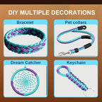 Micro Paracord, 1.18mm x 100ft Thin Mini Utility Braided Small Paracord - Image 4