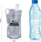 2-Pack 1L Hiking Collapsible Water Bottles - Image 7