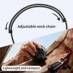Magnetic Action Camera Chest Mount, Magnetic Neck Mount + Adjustable Neck Strap - Image 7