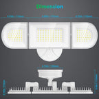 iMaihom 140W Flood Lights Outdoor, 14000LM Ultra Bright LED Flood Light Outdoor - Image 9