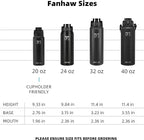 Fanhaw 20 oz Insulated Stainless Steel Water Bottle - Image 6