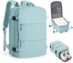 coofay Travel Backpack Carry On Flight Approved Personal Item Travel Bag Carry by coofay
