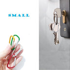 12Pcs Aluminum Carabiner D Ring, Includes Small 1.8" Carbineers, Medium 2.2" D - Image 5