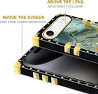 for iPhone 17 Air Case Luxury Golden Decoration - Image 7