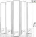Under Cabinet Rechargeable Lighting: 12 Inch Motion Sensor Dimmable Lights by Vozuji