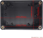 2pcs Project Box ABS Black Electrical Boxes IP65 Outdoor Waterproof Box - Image 4