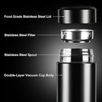 PARACITY Insulated Water Bottle, 17 oz Stainless Steel Water Bottles, Double - Image 3