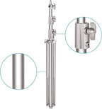NEEWER 102"/2.6m Stainless Steel Light Stand, Spring Cushioned Heavy Duty - Image 6
