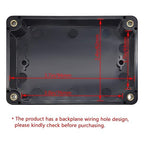 LeMotech Junction Box IP65 Waterproof Project Box Dustproof ABS Plastic - Image 2
