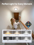Combuh 2Pack Rechargeable Closet Lights Motion Sensored, Battery Powered Shower - Image 7