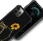 for iPhone 11 Pro Max Case, Pig Sunflower Yellow Sunshine Pattern Graphic - Image 5
