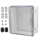 Waterproof Electrical Box with Mounting Plate, IP67 Junction Box Stainless by YETLEBOX