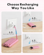 charmast Portable Charger with Built in Cables, Power Bank with Cords Wires - Image 4