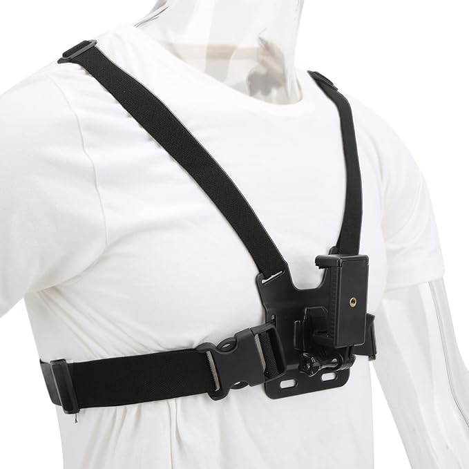 Mobile Phone Chest Mount Harness Strap Holder Outdoor Live Mobile Phone Chest - Image 8
