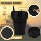 12 Oz Silicone Collapsible Travel Cup - Image 4