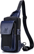 Sling Bag Crossbody Backpack for Men Women Outdoor Travel Tactical Fishing by Hebetag