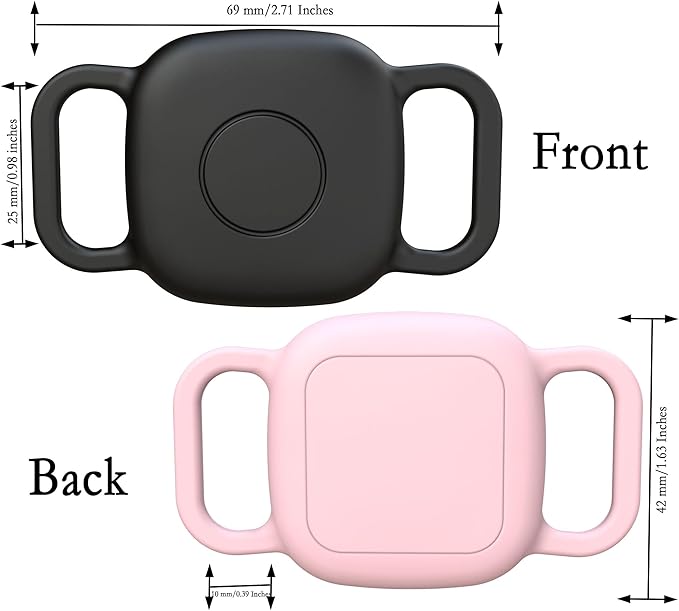 Waterproof Dog Collar Holder for Tile Life360 Mate 2024/2022 Tracker, 2 Pack - Image 2