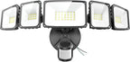 Onforu 7000LM 70W Motion Sensor Outdoor Lights, 5 Head Flood Lights Outdoor by Onforu