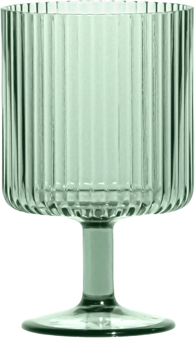 Mesa Acrylic Stacking Wine Glass by AbodeHomewares-TheDesignDestinationforTabletopDrinkwareKitchenandPet