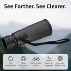 Barska Blackhawk Waterproof Monocular – Compact, Slip-Resistant Grip - Image 3