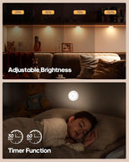 GOODEA.fun Puck Lights with Remote, 13 RGB Colors LED Under Cabinet Light - Image 4