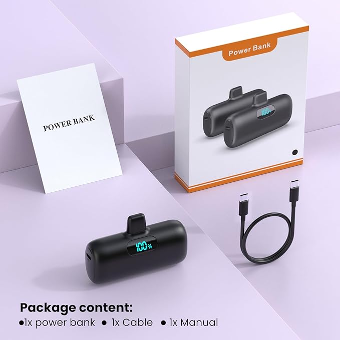 Mini Portable Charger for iPhone 14/13 Series, Upgraded 5000mAh PD Fast - Image 9