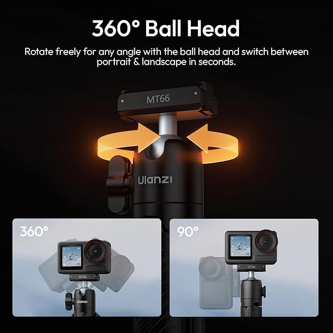 ULANZI MT66 Magnetic Mini Extension Rod Tripod - Image 7