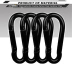 AUTMATCH Carabiner Clips, 4 Pack - Image 2