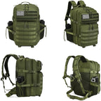 45L Tactical Backpack for Men Women, Military Assault Pack - Image 4