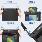 Rynapac [Up to 10" Large Waterproof Phone Pouch - Image 8