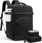 LOVEVOOK 50L Travel Backpack for Women Men, TSA Personal Item Travel Bag Fits by LOVEVOOK