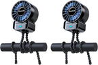 2 Pack Multifunctional Portable Stroller Fan 4 Speed 6600rpm High Speed Usb by AaoLin