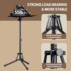 KOOV Projector Stand Adjustable Height 20" to 61", Foldable Projector Tripod - Image 4
