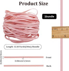GORGECRAFT 30m*5mm Rattan Weaving Wicker Wicker Repair Kit Rosy Brown Synthetic - Image 2
