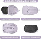 coofay Gym Backpack For Women Waterproof Backpack - Image 7