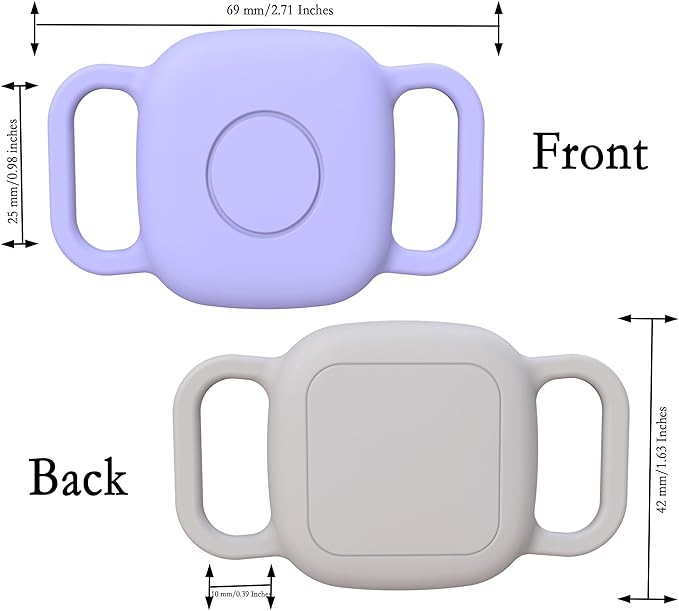 Waterproof Dog Collar Holder for Tile Life360 Mate 2024/2022 Tracker, 2 Pack - Image 2