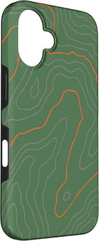 Backcountry Topo Guide Orange Lines Topographical Map Case - Image 3