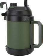 Hydraful Gallon Jug, 128oz Large Insulated Stainless Steel Sports Water Jug by Hydraful