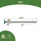 Watflow 12 Inch Anti-Siphon Frost Sillcock, ASME B16.34, Frost-Proof Outdoor - Image 6