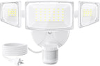 Olafus 50W Motion Sensor Outdoor Light Plug in, Motion Flood Light Dusk to Dawn by Olafus