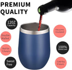 12oz/4 Pack Wine Tumbler Glasses - Image 3